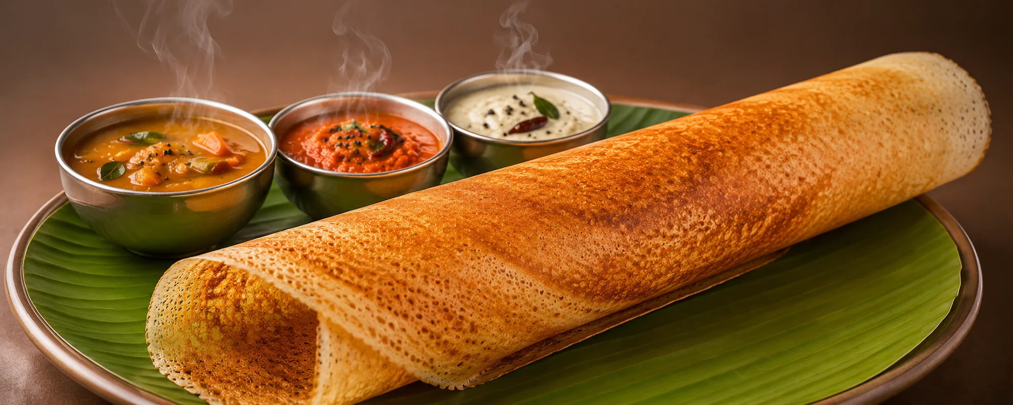 Crispy dosa and soft idly served fresh from Annachi Vilash idly batter in Madurai